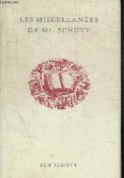 Les miscellanées de Mr. Schott - Couverture - Format classique