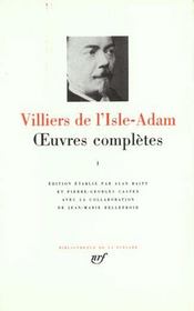 Vente  Oeuvres complètes t.1  - Villiers De L'Isle-A - Auguste de Villiers de l'Isle-Adam 