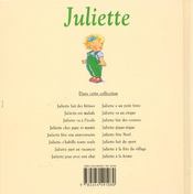 Juliette joue avec son chat - 4ème de couverture - Format classique