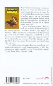 Un ange disparait - 4ème de couverture - Format classique