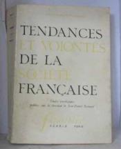 Tendances et volontés de la société française - Couverture - Format classique