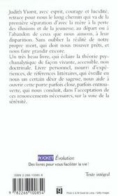 Les renoncements necessaires - 4ème de couverture - Format classique