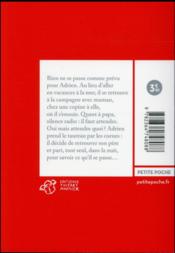 Jour de colère - 4ème de couverture - Format classique
