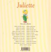 Juliette fait de la musique - 4ème de couverture - Format classique