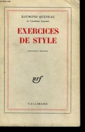 Exercices De Style. - Couverture - Format classique