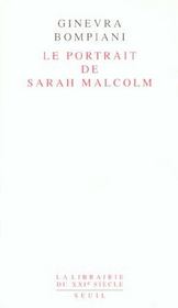 Le portrait de sarah malcolm - Intérieur - Format classique