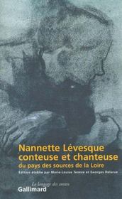 Nannette levesque, conteuse et chanteuse du pays des sources de la loire - la collecte de victor smi - Intérieur - Format classique