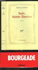 Sade, sainte therese - Couverture - Format classique