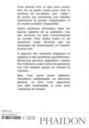 Vous pouvez être ce que vous voulez être - 4ème de couverture - Format classique