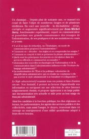 Le Style administratif : Nouvelle édition revue et augmentée (édition 2005) - 4ème de couverture - Format classique