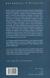 Magellan - le premier tour du monde - 4ème de couverture - Format classique