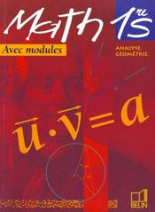 Maths 1 s 95 eleve  - Bouvier 