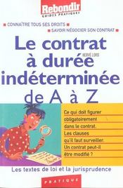 Contrat A Duree Indeterminee De A A Z - Intérieur - Format classique