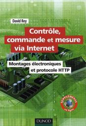 Contrôle, commande et mesure via internet ; montages électronique et protocoles HTTP - Intérieur - Format classique