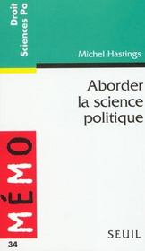 Aborder La Science Politique - Intérieur - Format classique