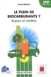 Le plein de biocarburants? - Intérieur - Format classique
