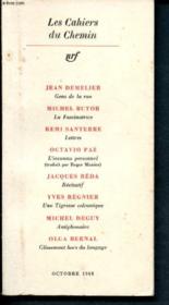 Les cahiers du chemin n°4 - Octobre 1968 : Gens de la rue - La fascinatrice - Une tigresse volcanique - Couverture - Format classique