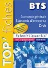 Top'Fiches ; Economie Générale, Economie D'Entreprise, Droit ; Bts - Couverture - Format classique