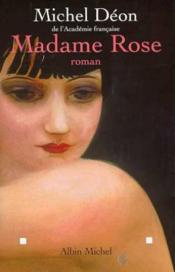 Madame rose - Couverture - Format classique