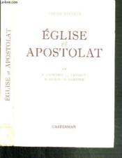Eglise Et Apostolat - Eglise Vivante. - Couverture - Format classique