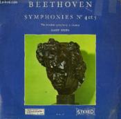 Disque Vinyle 33t Symphonies N° 4 Et 5. Par The London Symphony Orchestra Sous La Direction De Josef Krips. - Couverture - Format classique