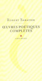 Oeuvres poetiques completes - Intérieur - Format classique