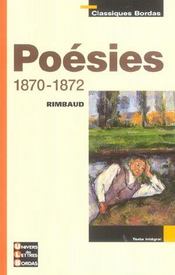 Univers des lettres bordas poesies 1870-1872 - Intérieur - Format classique