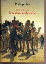 Le Testament De Sable - Couverture - Format classique