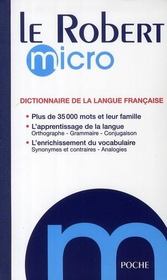 Dictionnaire le Robert Micro poche (édition 2008)  - Alain Rey 