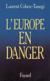 L'Europe En Danger - Couverture - Format classique
