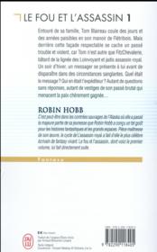 Le fou et l'assassin T.1 - Robin Hobb