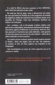 Parrains et caïds t.1 ; la France du grand banditisme dans l'oeil de la PJ - 4ème de couverture - Format classique