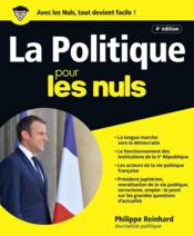 Politique pour les nuls (4e édition) - Couverture - Format classique