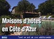 Maisons d'hôtes en Côte d'Azur - Intérieur - Format classique