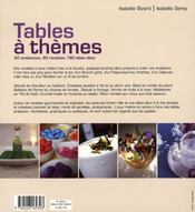 Tables à thèmes - 4ème de couverture - Format classique