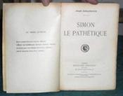 Simon le pathétique - Édition originale. - Couverture - Format classique