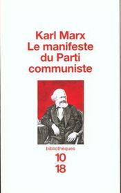 Le manifeste du parti communiste - Intérieur - Format classique