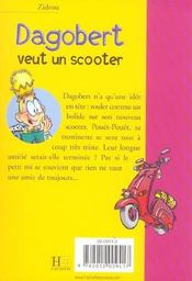 Dagobert Veut Un Scooter - 4ème de couverture - Format classique