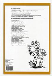 Recueil Spirou N.297 - 4ème de couverture - Format classique