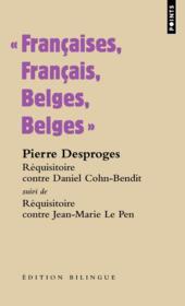 Françaises, Français, Belges, Belges - Couverture - Format classique