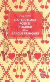 Les plus beaux poèmes d'amour de la langue française - Intérieur - Format classique