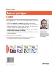 Travaux pratiques ; Sketch ; maitrisez l'UX/UI design - 4ème de couverture - Format classique