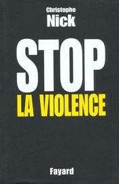 Stop la violence - Intérieur - Format classique