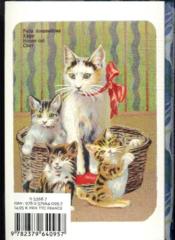 Le petit livre des chats + cartes postales - 4ème de couverture - Format classique