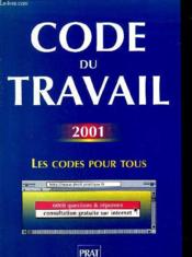 Code du travail 2001 - Couverture - Format classique