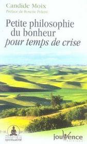 Petite philosophie du bonheur pour temps de crise - Intérieur - Format classique