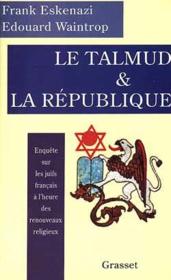 Le talmud et la republique - Couverture - Format classique