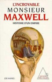 L'Incroyable Mr Maxwell - Couverture - Format classique