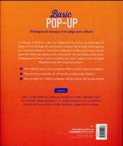 Basic pop-up - 4ème de couverture - Format classique