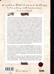 Journal d'une vie ; Antoine de Saint-Exupéry - 4ème de couverture - Format classique